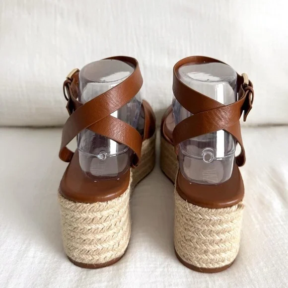 Zara Espadrille Platform Wedge Sandals - Picture 4 of 6